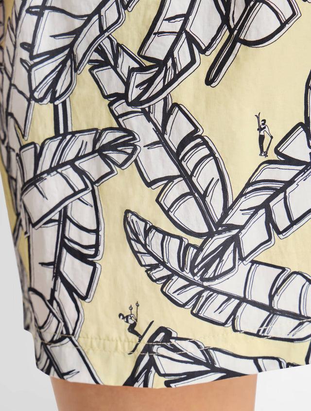 Fusalp SHORT DE BAIN HOLFO JUNGLE Jungle Ski Pop Corn/nimbu