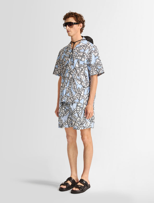 Fusalp SHORT DE BAIN HOLFO JUNGLE Jungle Ski Pop Corn/nimbu