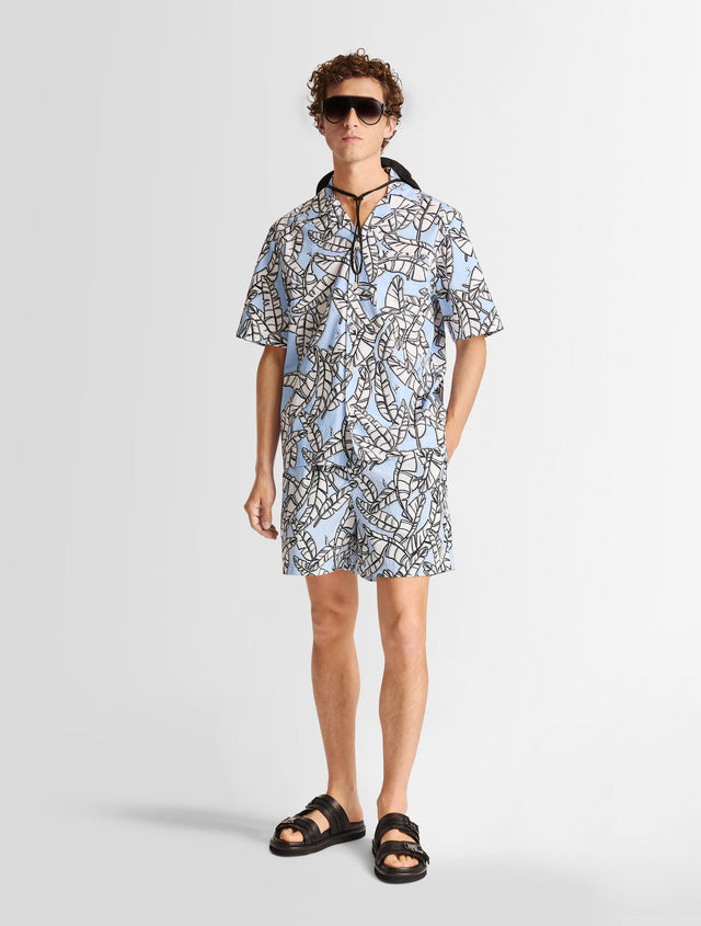 fusalp SHORT DE BAIN HOLFO JUNGLE Jungle ski pop corn/nimbu