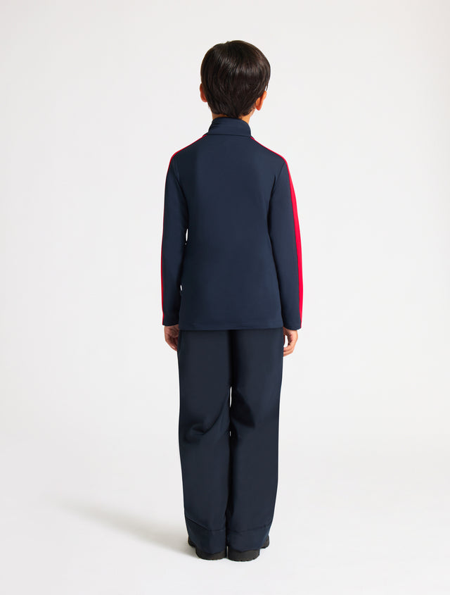 Fusalp TEE SHIRT MANCHES LONGUES SINOPE Marin/racing