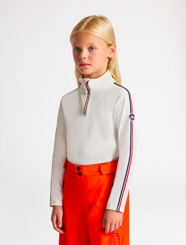 Fusalp TEE SHIRT MANCHES LONGUES SINOPE Marin/racing