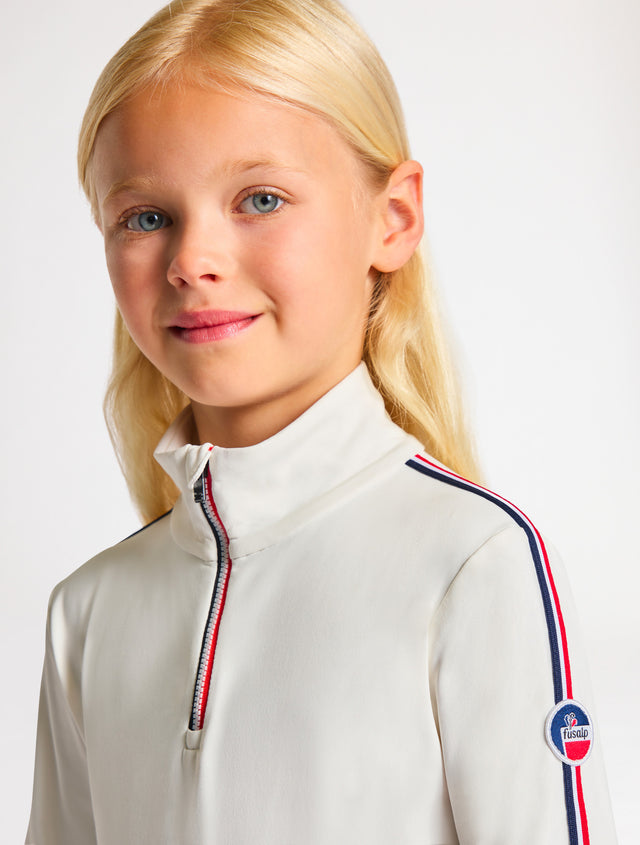 Fusalp TEE SHIRT MANCHES LONGUES SINOPE Marin/racing