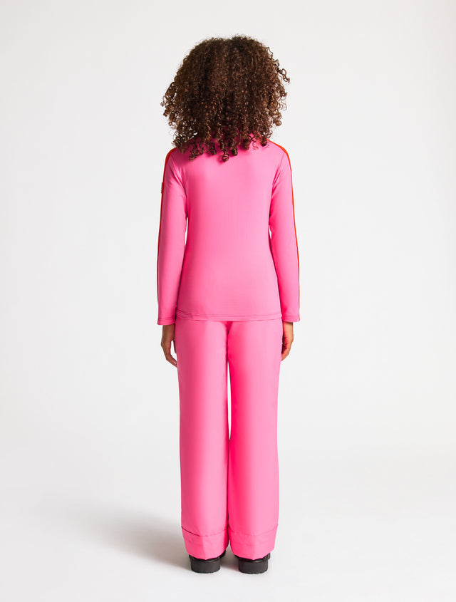 Fusalp TEE SHIRT MANCHES LONGUES SINOPE Marin/racing