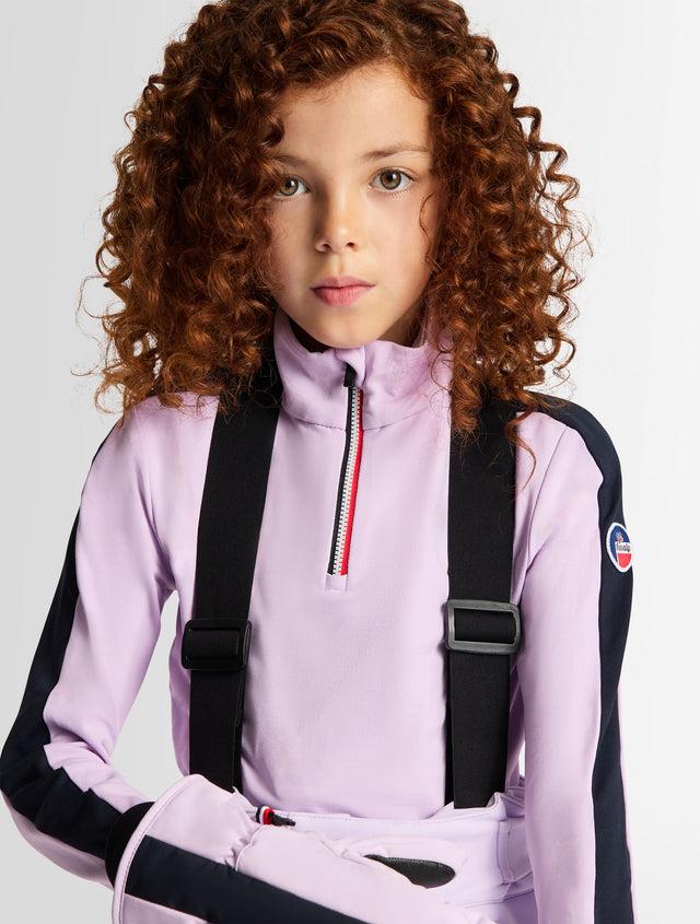 Fusalp TEE SHIRT MANCHES LONGUES SINOPE Marin/racing