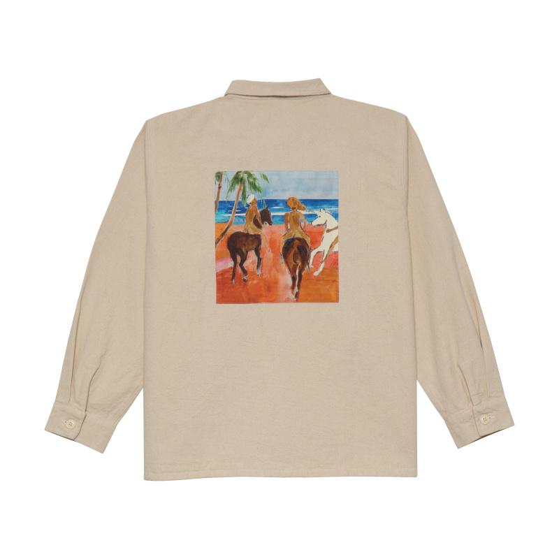 G.kero Blanc De Travail Chevauchée