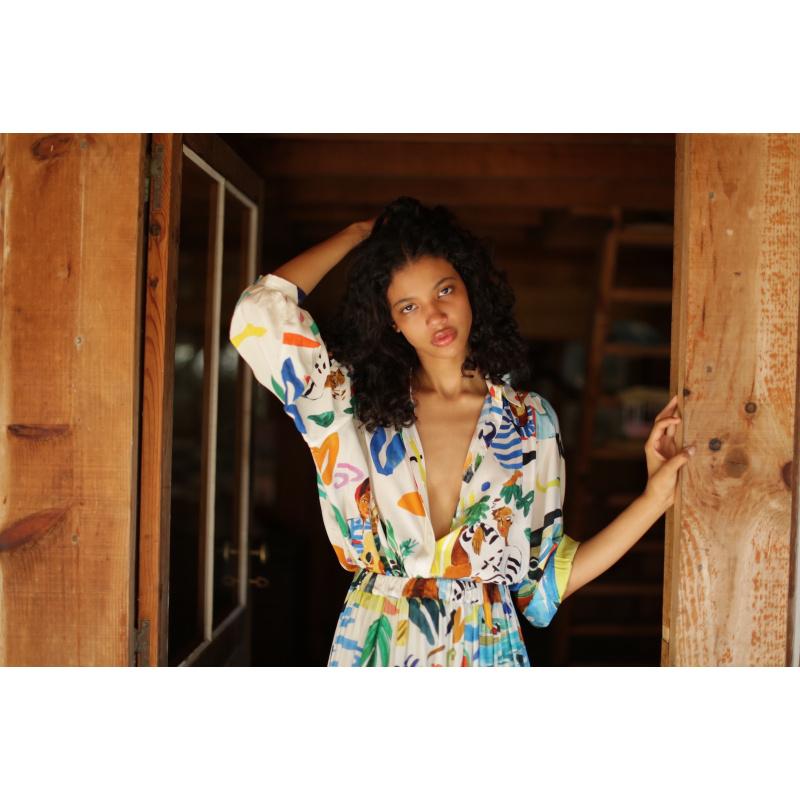 g.kero BLOUSE BATEAUX