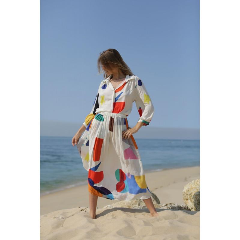 G.kero Blouse Big Colors