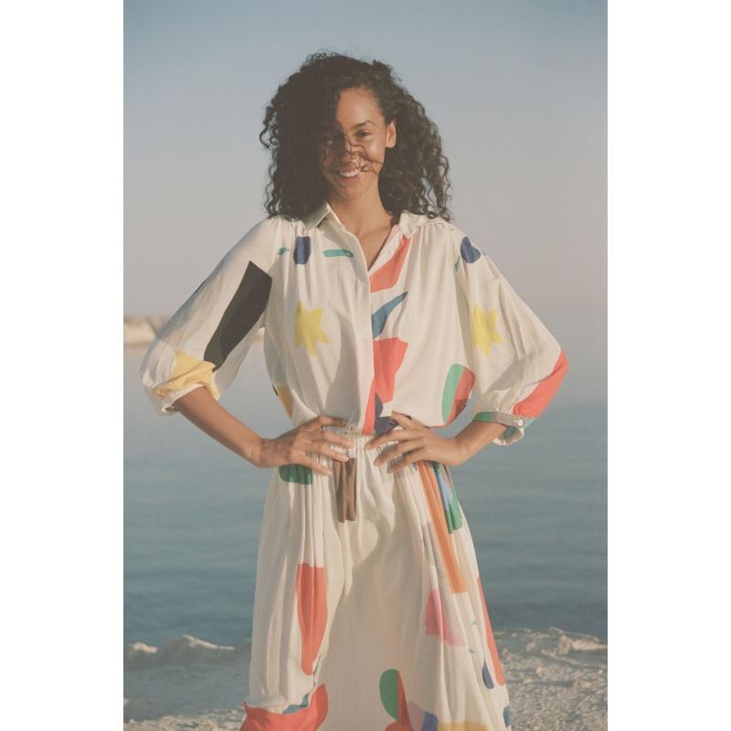 g.kero Blouse Big Colors