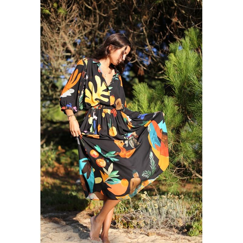 g.kero BLOUSE Nero Frutad