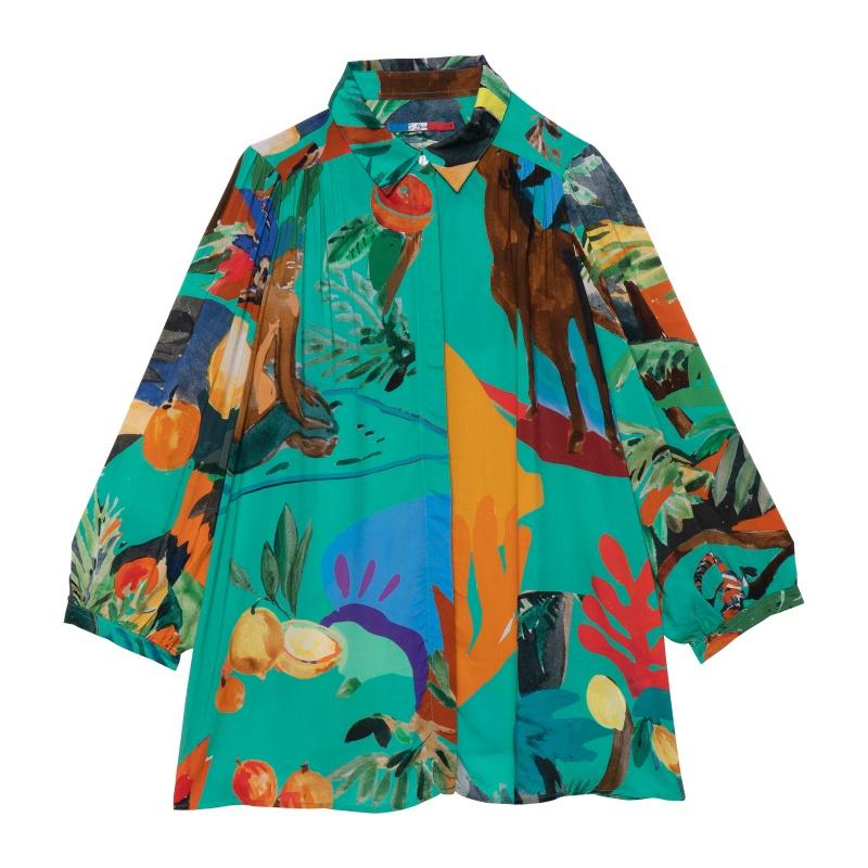 g.kero BLOUSE Paraiso Verde