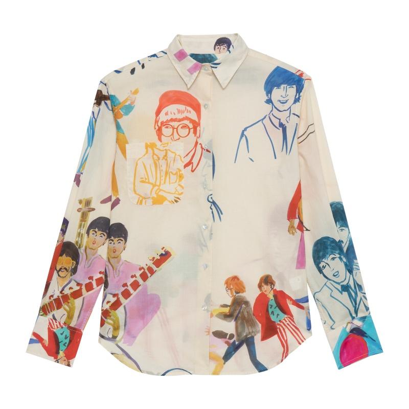 G.kero CHEMISE EN COTON Beatles