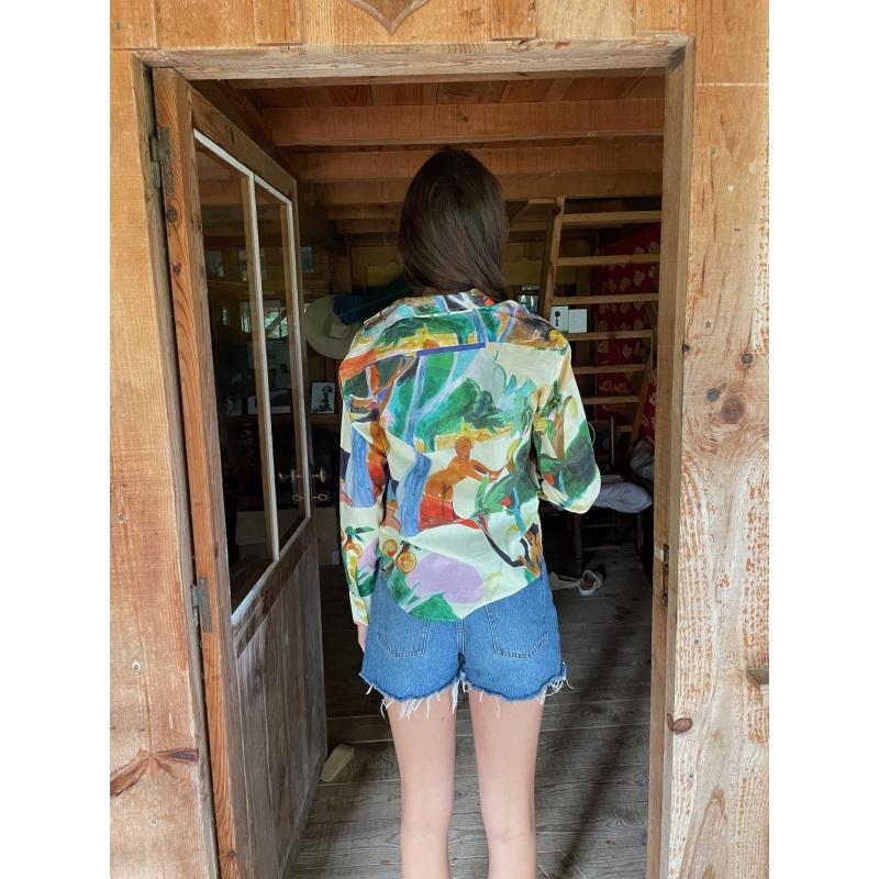 G.kero CHEMISE EN COTON Belle De Nuit