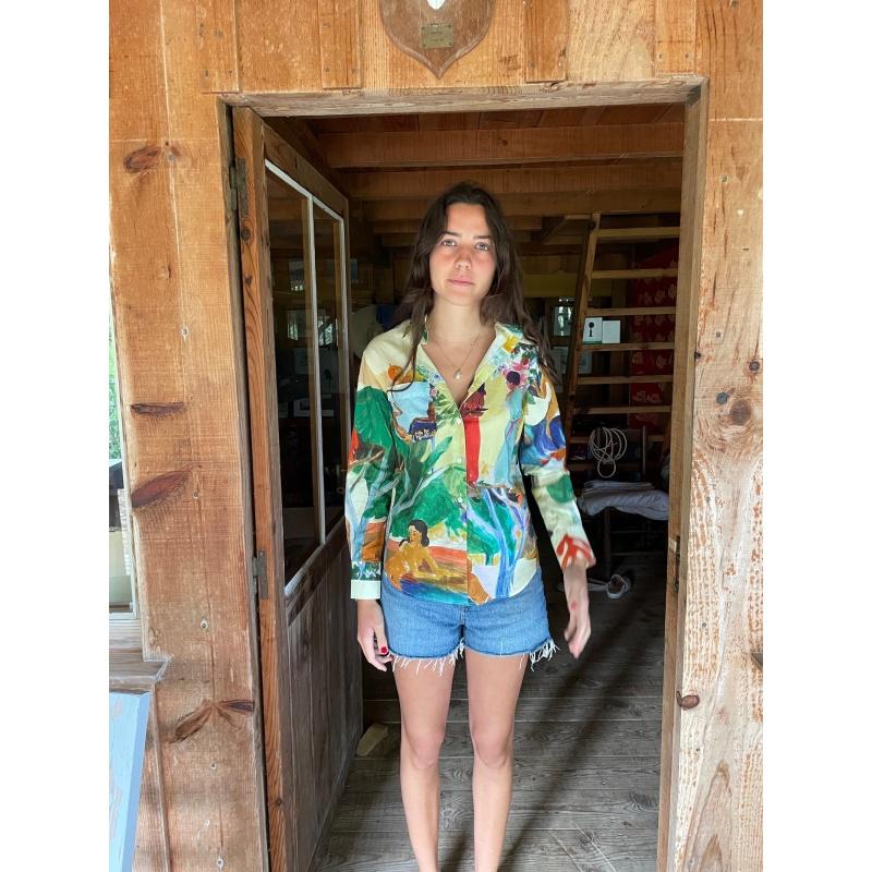 g.kero CHEMISE EN COTON Belle de Nuit