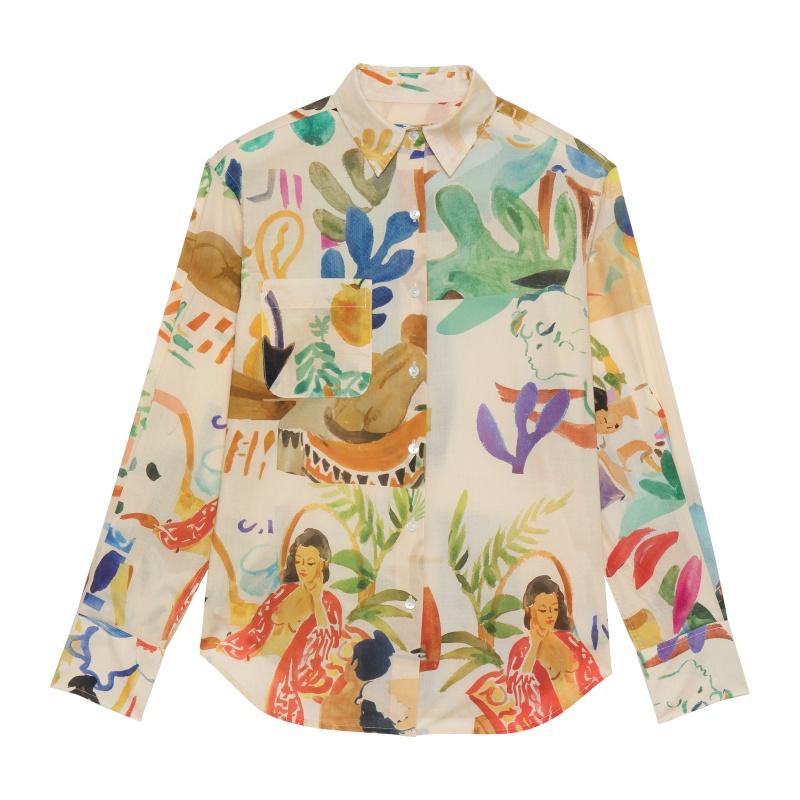 G.kero CHEMISE EN COTON Hammam