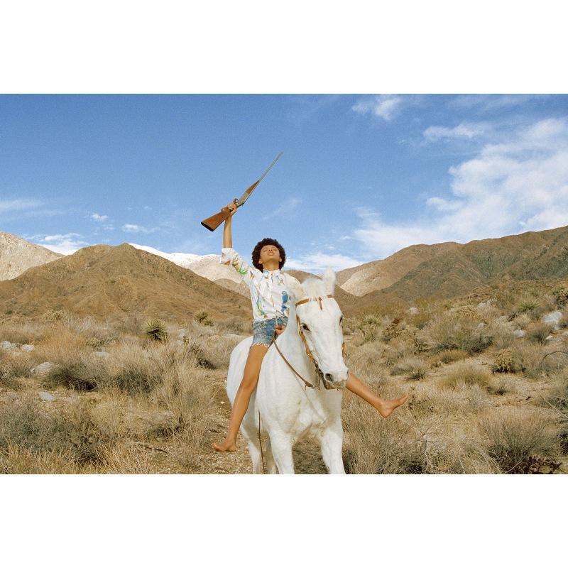 g.kero CHEMISE EN COTON Les Perroquets