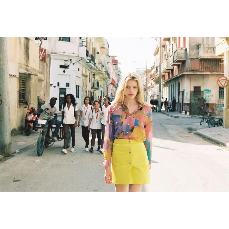 G.kero CHEMISE EN COTON SOIE Funky Love