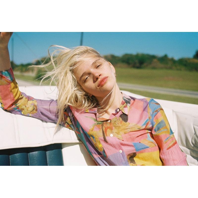 g.kero CHEMISE EN COTON SOIE Funky Love