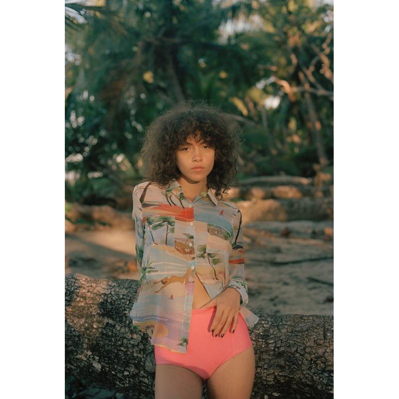 G.kero CHEMISE EN COTON SOIE La Pointe