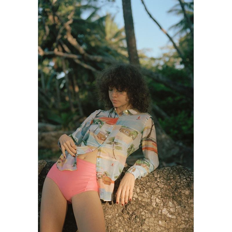 G.kero CHEMISE EN COTON SOIE La Pointe