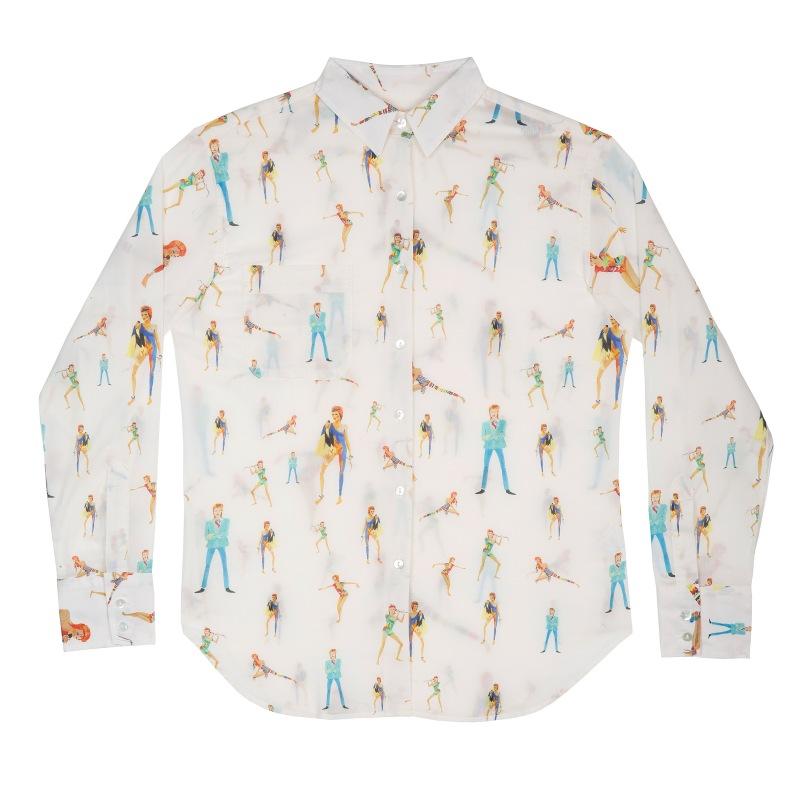 G.kero Chemise En Coton Space Man