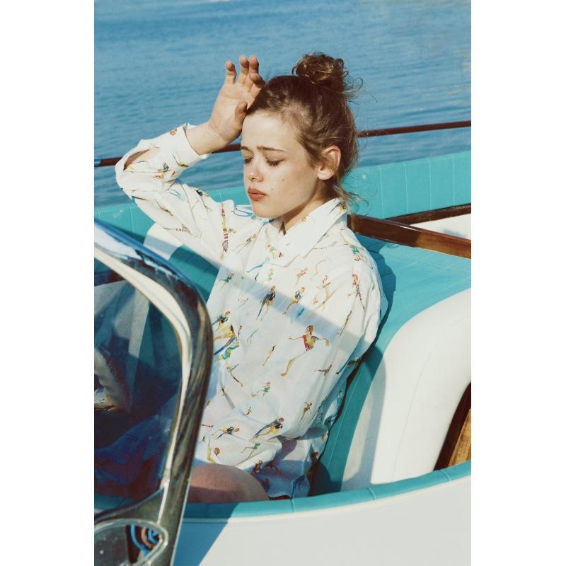 g.kero Chemise en coton Space Man