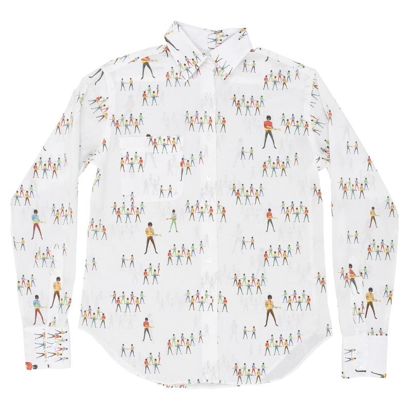 g.kero CHEMISE EN COTON Super Bob Is Fun