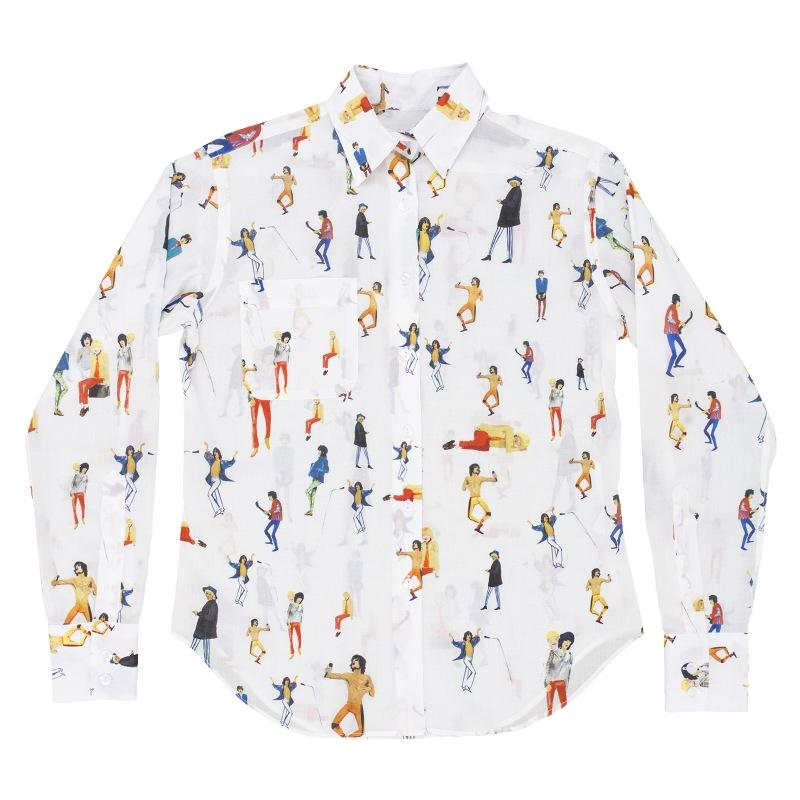 G.kero CHEMISE EN COTON Super Stones