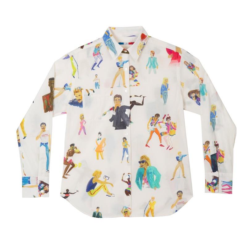 g.kero CHEMISE EN COTON The 80's