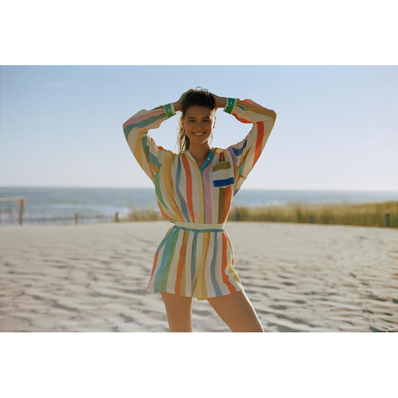 G.kero CHEMISE EN GAZE DE COTON PAZ