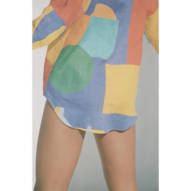 G.kero Chemise En Lin Flash Boom
