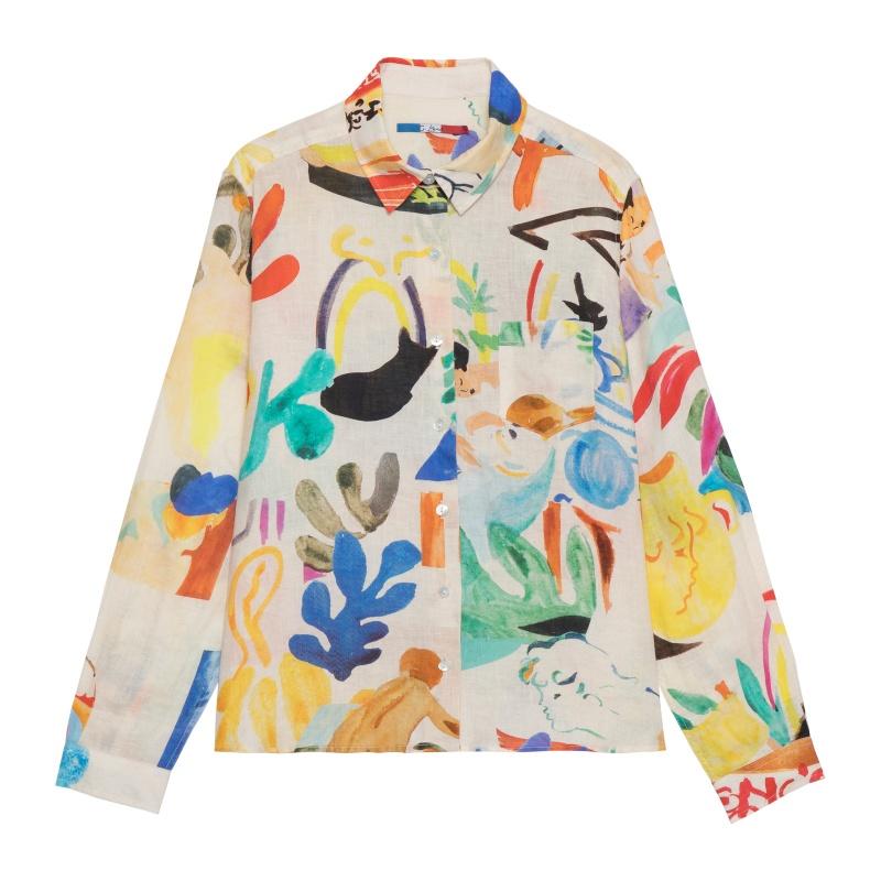 G.kero CHEMISE EN LIN Hammam