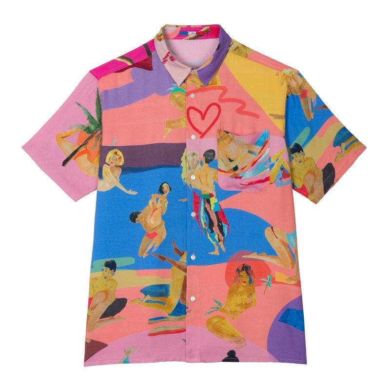 g.kero CHEMISE HAWAÏENNE FUNKY LOVE