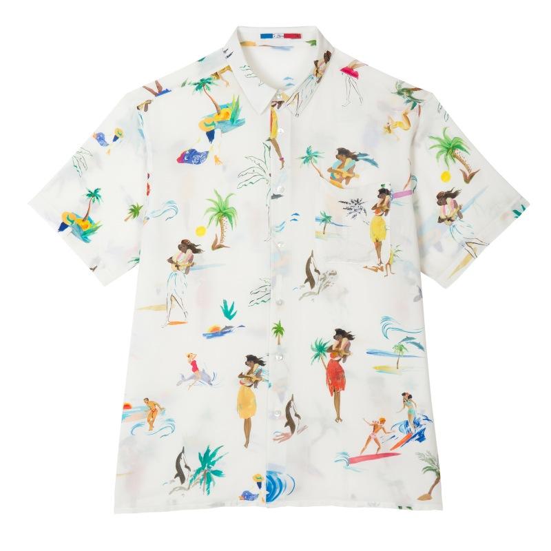 G.kero CHEMISE HAWAÏENNE YUKULELES