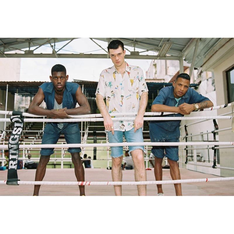 g.kero CHEMISE HAWAÏENNE YUKULELES