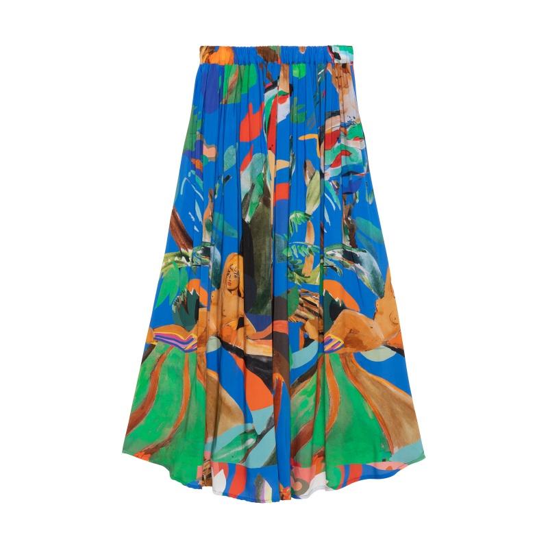 G.kero Jupe Dancing Blue