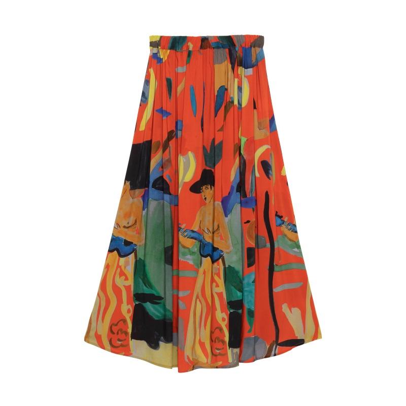 G.kero Jupe Guitar Girl Rouge