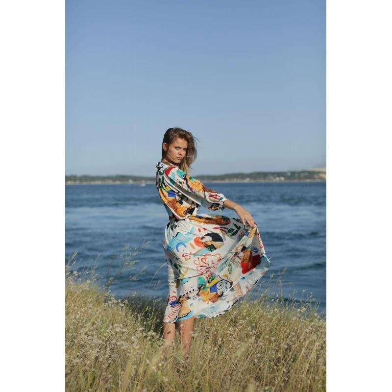 g.kero Jupe Le Bain Fleuri