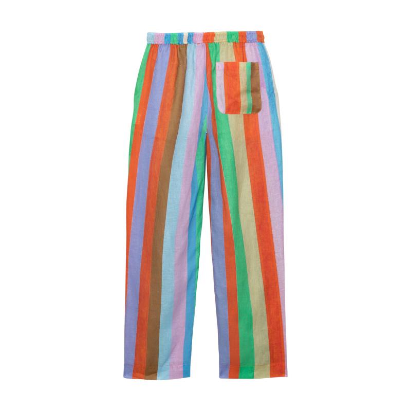 G.kero PANTALON EN LIN CANELLE