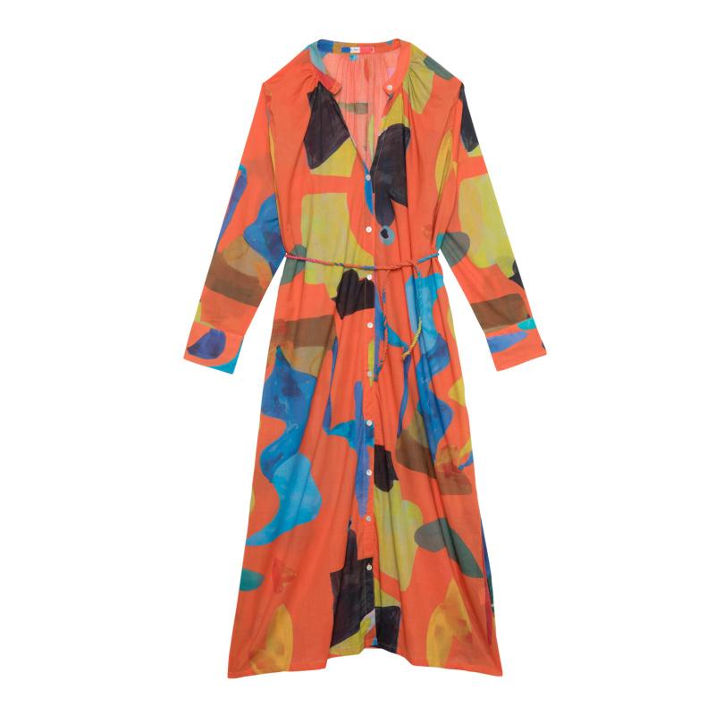 g.kero ROBE CAPRI RAINBOW ROUGE