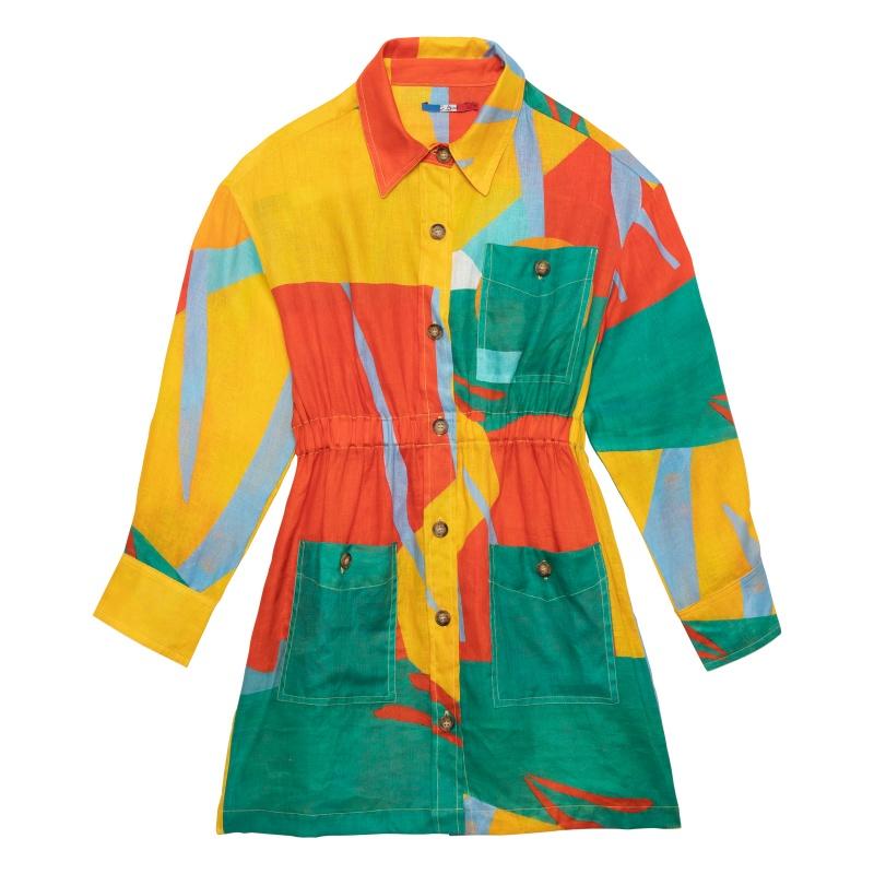 G.kero Saharienne Yellow Red Green