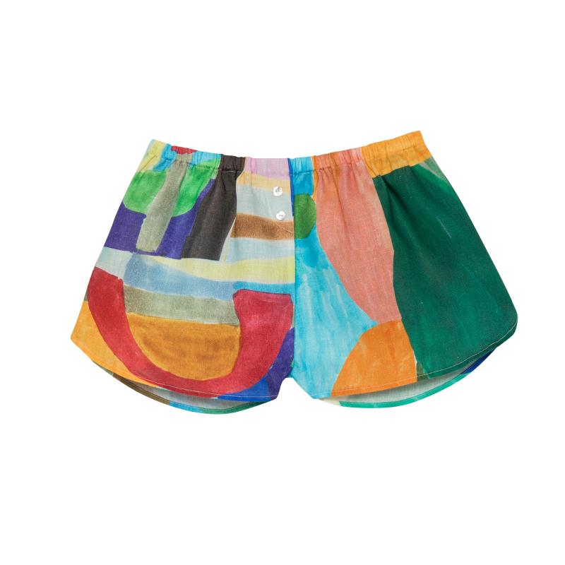 G.kero SHORT EN LIN METISSE