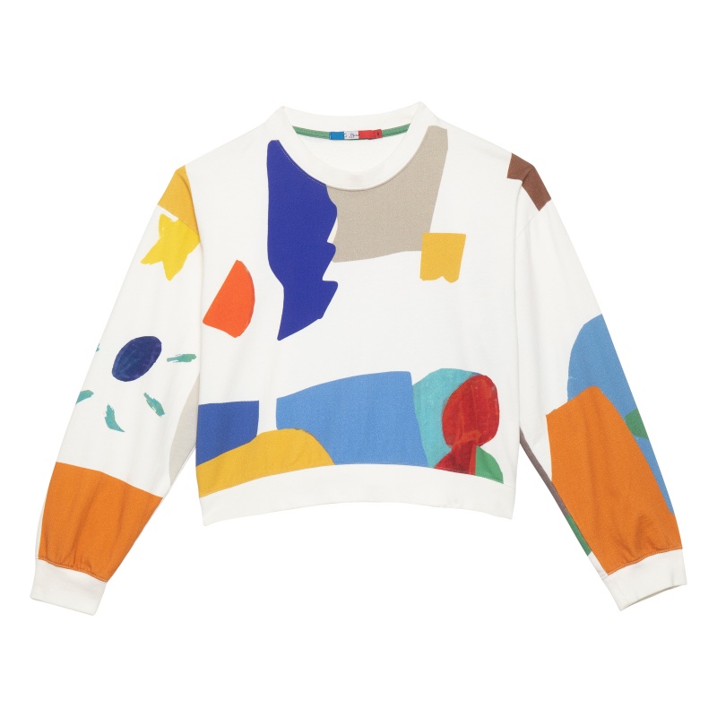 G.kero Sweat Shirt Big Color