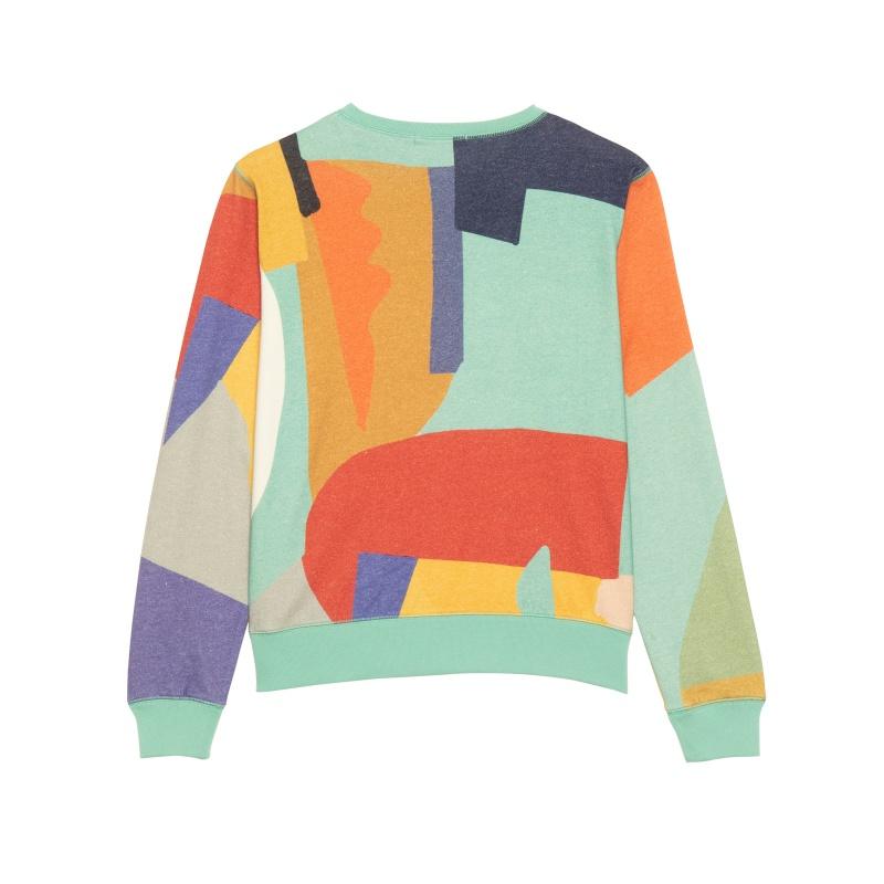 G.kero SWEAT-SHIRT CHESS PLAYER JADE