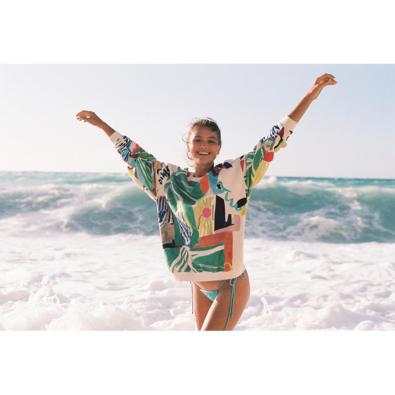 g.kero SWEAT-SHIRT OVERSIZE TAG ALLOV