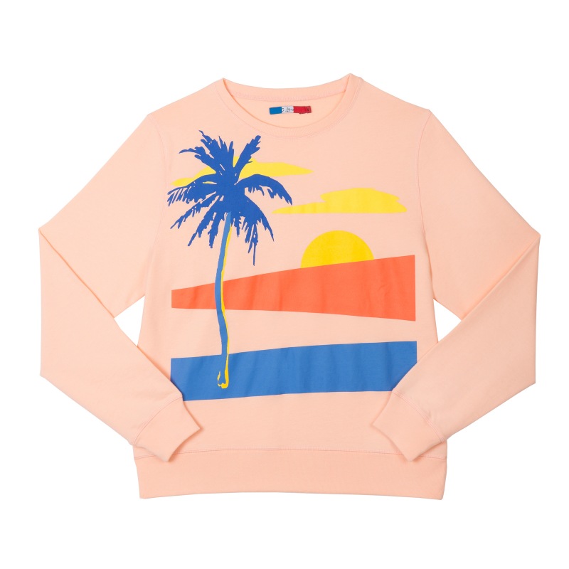g.kero sweat-shirt Tropical Peach Rose