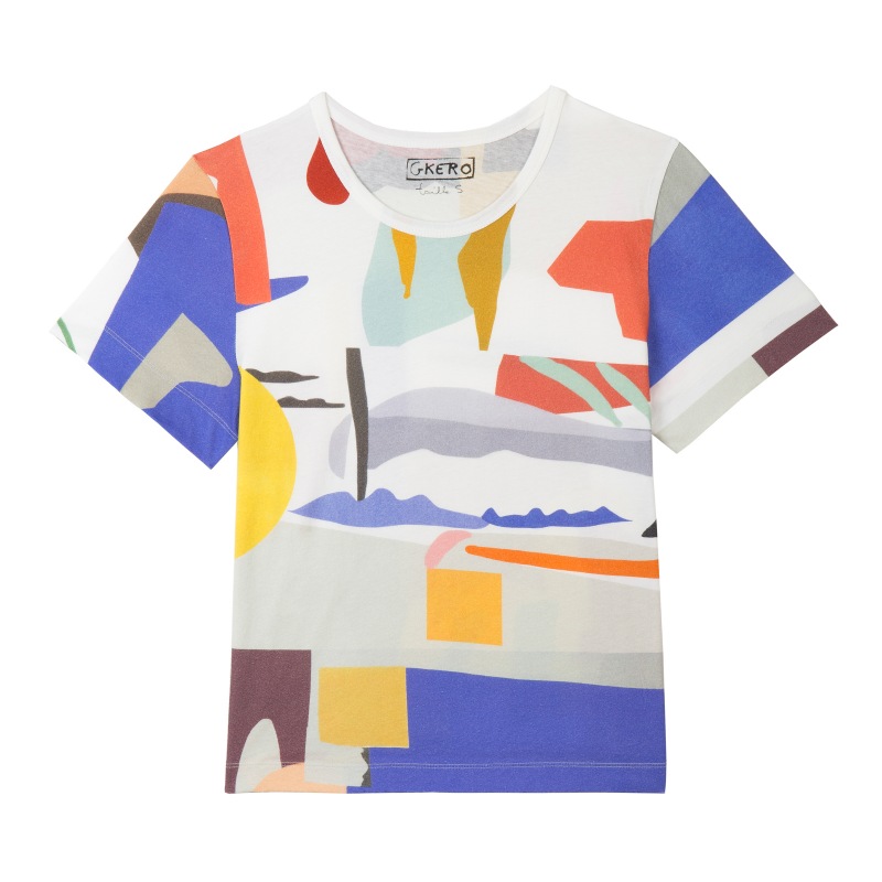 g.kero TEE SHIRT Abstract