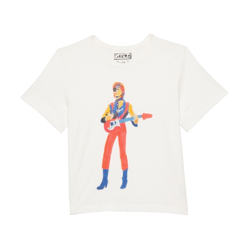 G.kero Tee Shirt Bowie 70