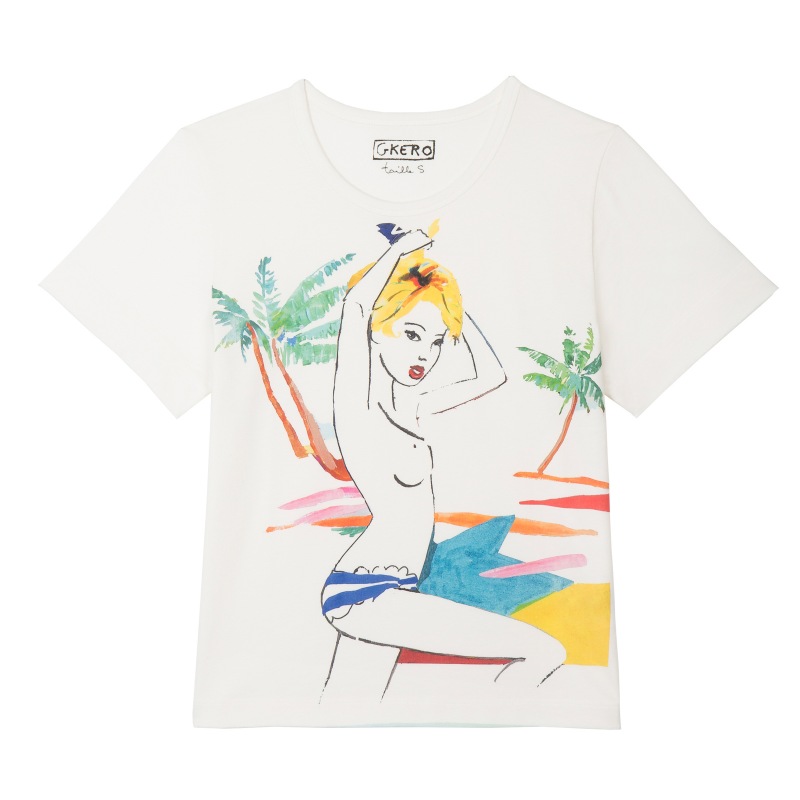 g.kero TEE SHIRT Cindy Palms