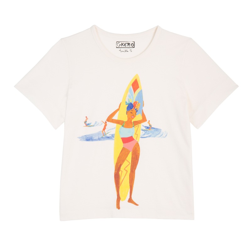 G.kero TEE SHIRT Happy Surf Day