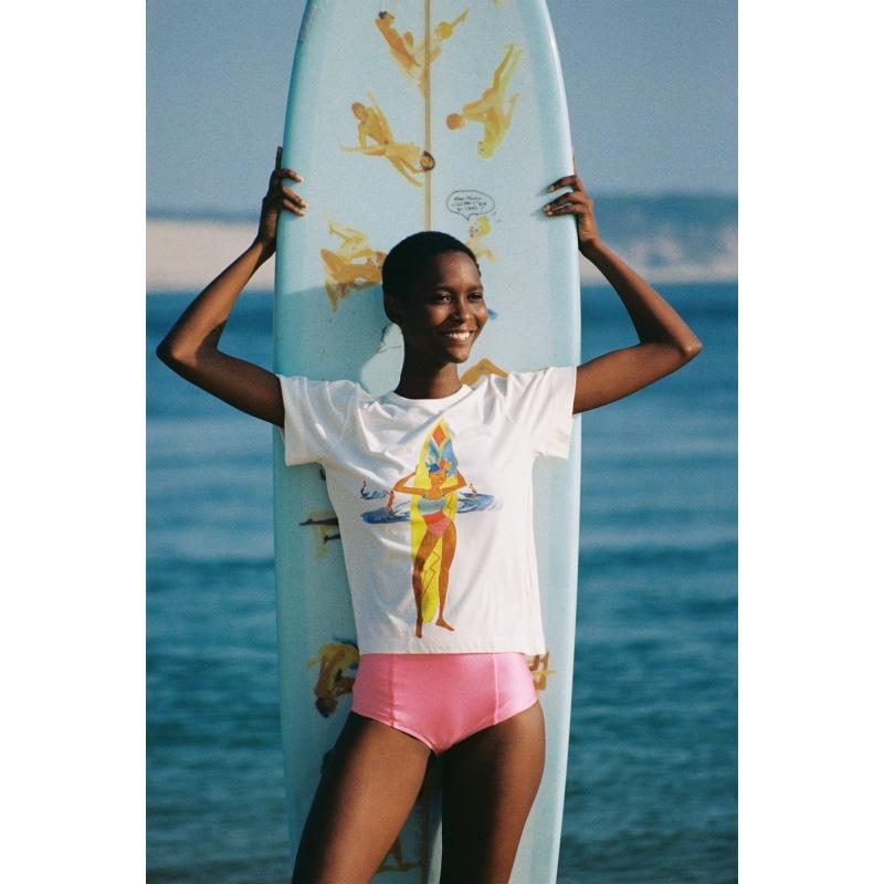 g.kero TEE SHIRT Happy Surf Day